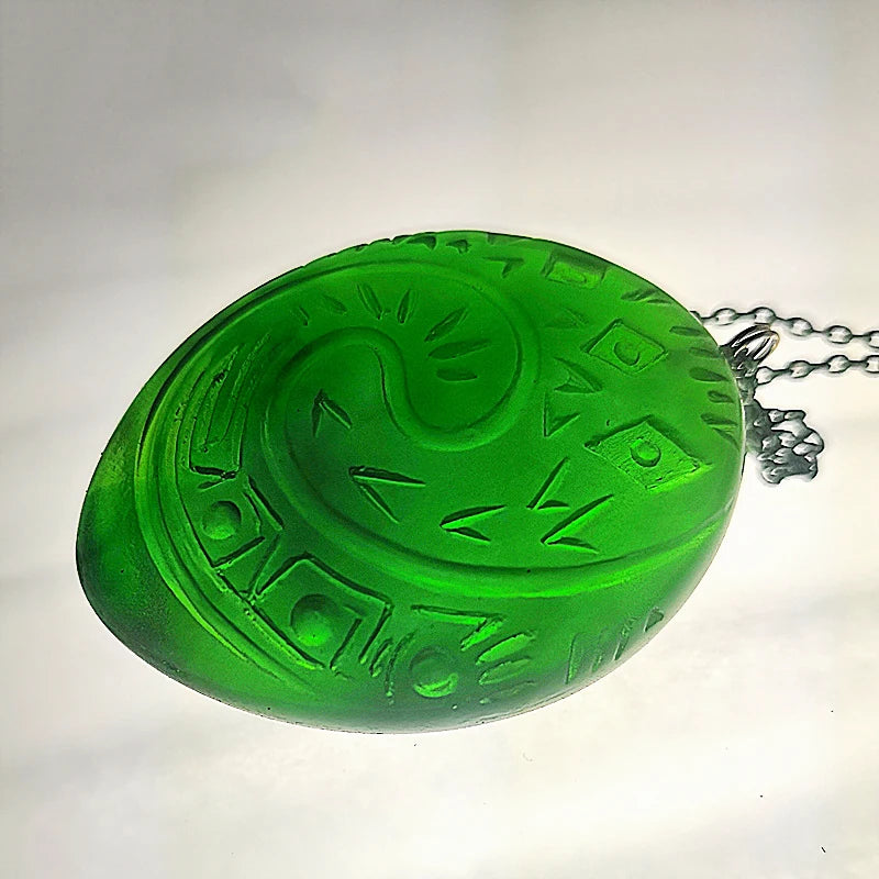 Te Fiti's Heart - Handmade Necklace (Luminescent Resin)